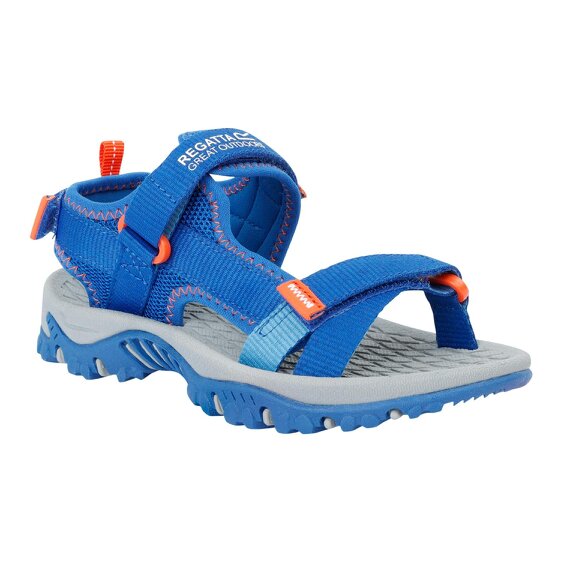 Regatta Kids Blaze Sandals - Olympian Blue/Tango - Olympian Blue/Tango