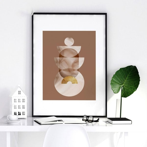 Prints for office | set of 3 framed wall art prints