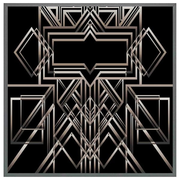 Benjamin Tate Design Geometric art (picture Frame)