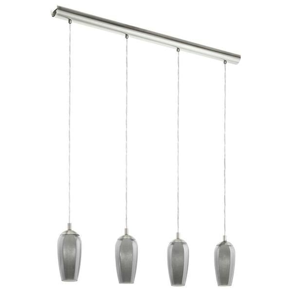 Pagazzi Lighting Stephie 4 Light Ceiling Light Bar Satin Nickel