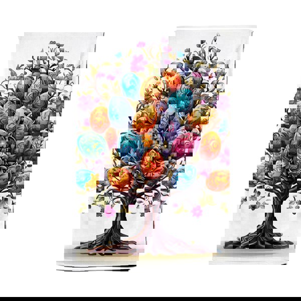 Warren Reed A Magical Easter Egg Tree Tea Towel