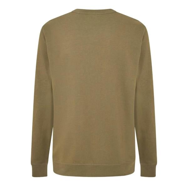 Boss Mens Westart Premium Cotton Crew Neck Sweatshirt - Green - 