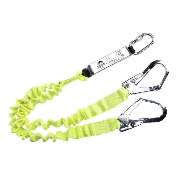 Double Elasticated 1.8m Lanyard With Shock Absorber Portwest