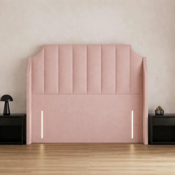 Great British Beds Winged Art Deco Headboard