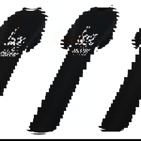 Moschino Love Moschino Cursive Logo Black T-Shirt