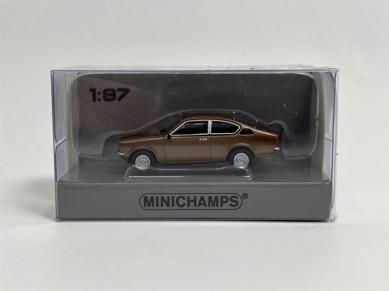 Minichamps Opel Kadett Coupe 1973 Copper Metallic 1:87 Scale 870040124