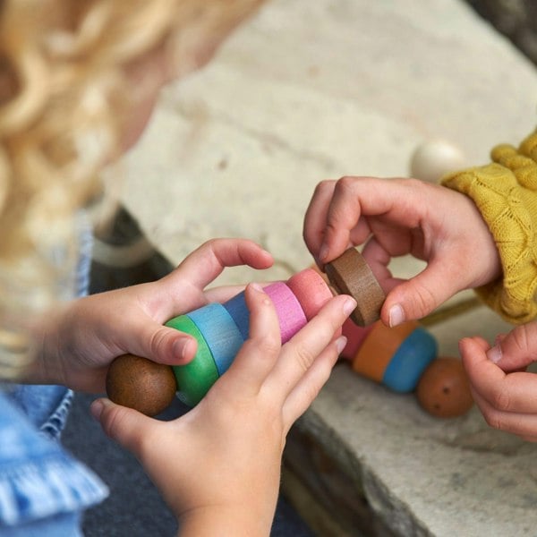 tickit Rainbow Wooden Community People