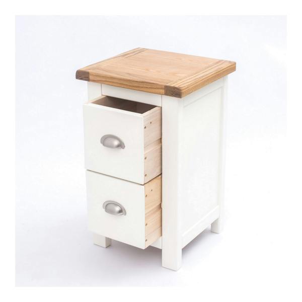 Cabinet Bits Lovere 2 Drawer Petite Bedside Table