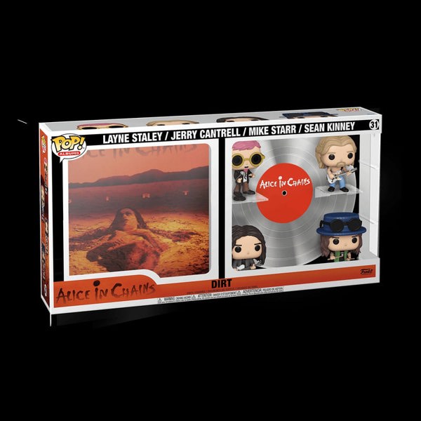 Funko Alice In Chains Dirt 4 Vinyl Figure Set Funko Pop Albums 31 61440