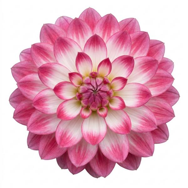 Dahlia Maggiore Fun Rose Bicolour 3L  Pink & White Dahlia
