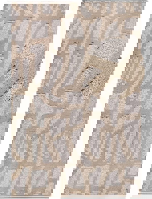 The Rugs Geometric Design Short Pile Rug - Modern Comfort