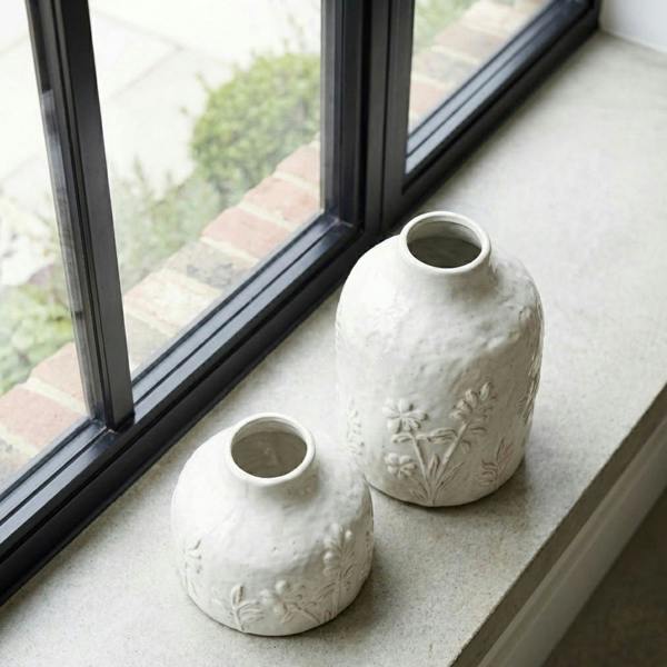 Garden Greatness Pippa Textured Ceramic Vase Pair