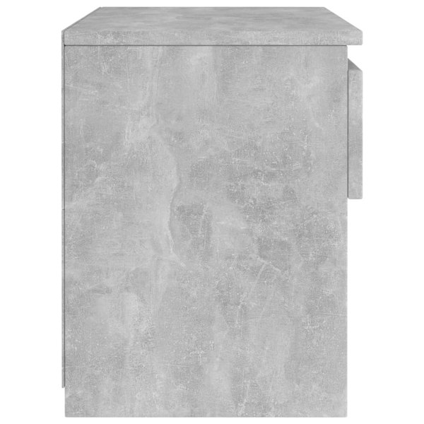 Berkfield Bedside Cabinets 2 pcs Concrete Grey 40x30x39 cm Engineered Wood