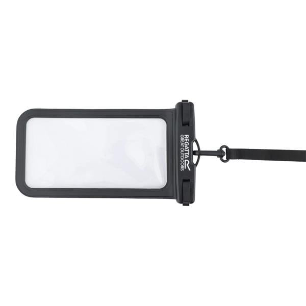 Regatta Logo Waterproof Phone Case - Black - 