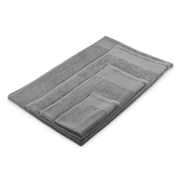 MidOcean Island 50 Cotton Hand Towel - Stone Grey - 