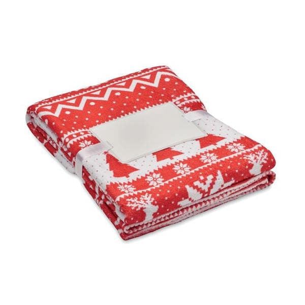 MidOcean TOSTI RPET Fleece Blanket - Red - 