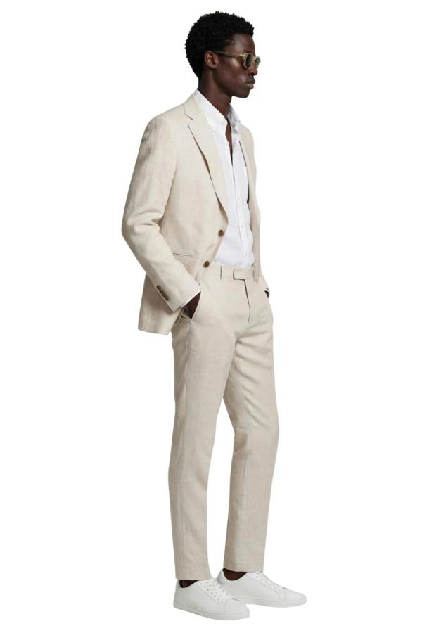 Harry Brown London Giacomo Slim Fit Suit Trousers