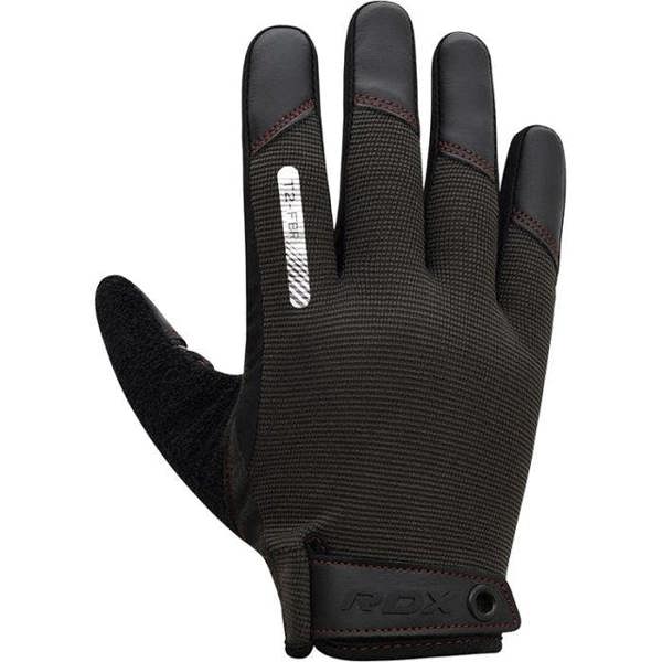 RDX Sports GYM TRAINING GLOVES T2 FULL BROWN
