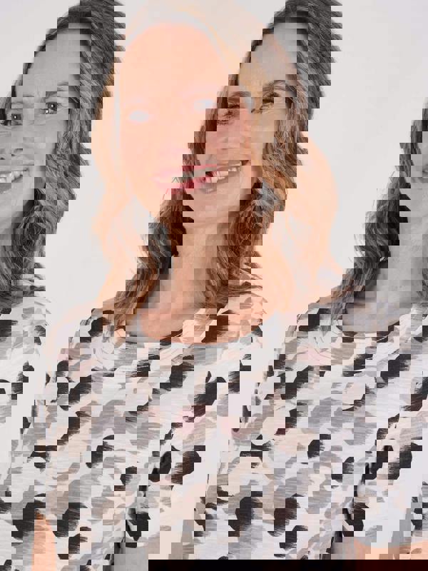 TIGI Tonal Polka Dot Top