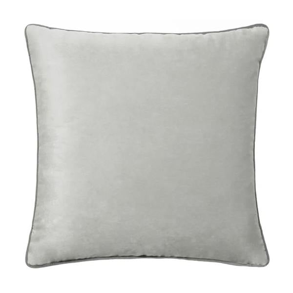 Furn Meridian Velvet Cushion Cover - Dove/Charcoal - 