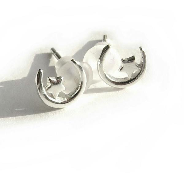Aye Do Gifts Eid Mubarak Moon & Star Earrings | Gift for Sister, Mum, Gran, Best Friend