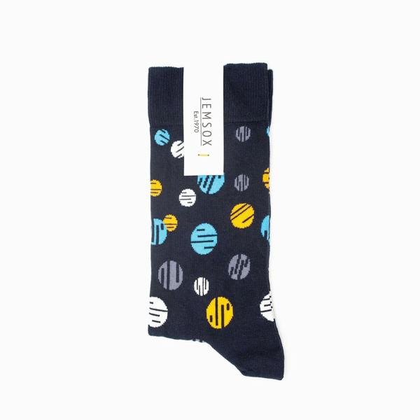 Jemsox The Wild Streak: Luxury Organic Cotton Men’s Socks (5 Pack) | One Size UK 7-11