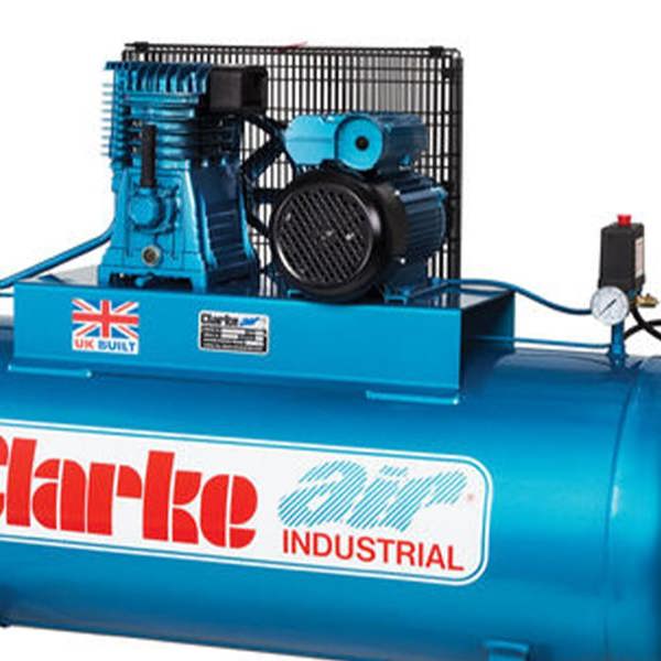 Clarke International Clarke XE18/200 (WIS) 18cfm 200 Litre 4HP Industrial Air Compressor (400V)