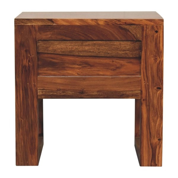 Artisan Furniture U-Square Honey Bedside