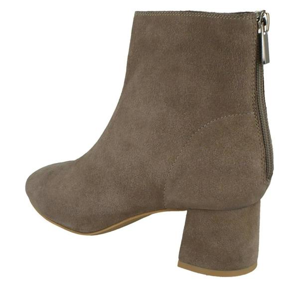 Leather Collection Ladies Leather Collection Suede Leather Ankle Boots F50966