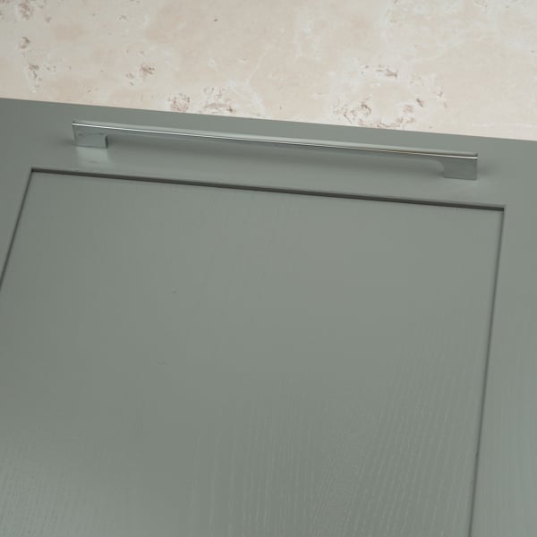 Handle & Home Polished Chrome Slim Pull Handles