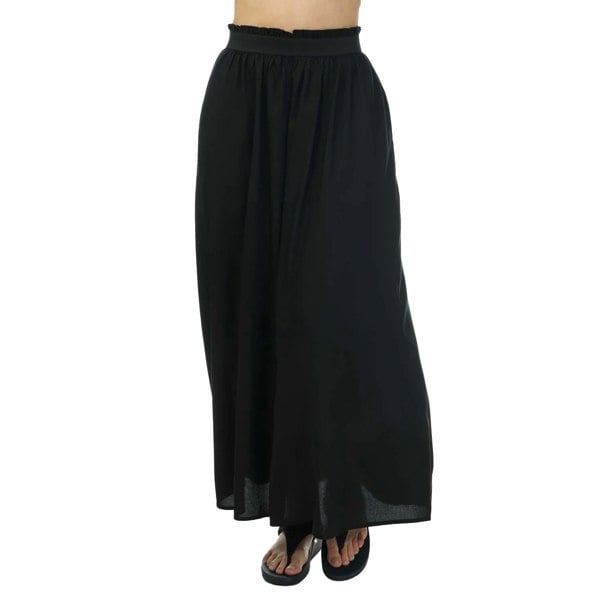 Only Womens/Ladies Paperbag Maxi Skirt - Black