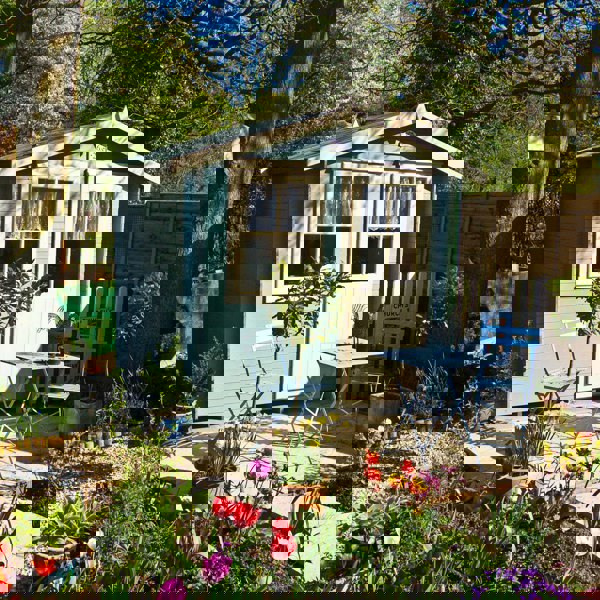 Shire Avesbury 10x10 Log Cabin 19mm interlock  Cladding - Best Shed