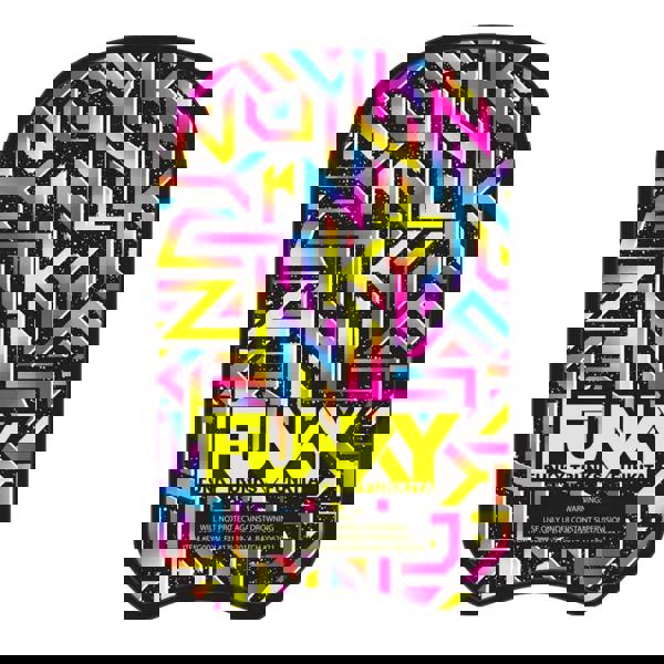 Funky Trunks Galaxy Kickboard with neon rainbow funky wristband, eva foam reduces shoulder strain