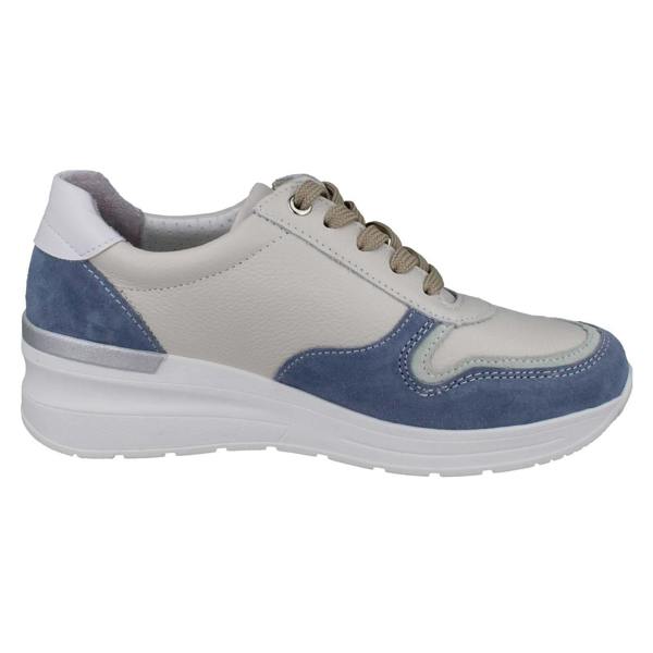 DB Shoes Ladies DB Wide Fit Casual Trainer With A Removable Insole Bat