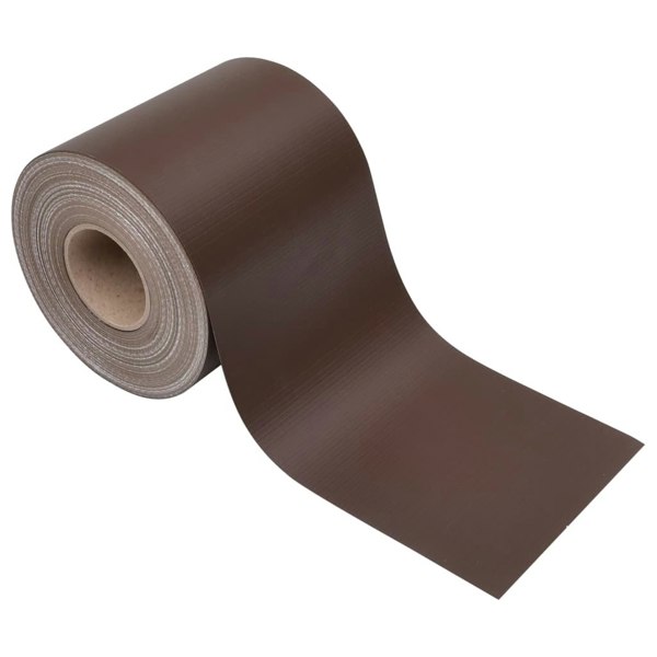 Berkfield Garden Privacy Screen PVC 70x0.19 m Brown