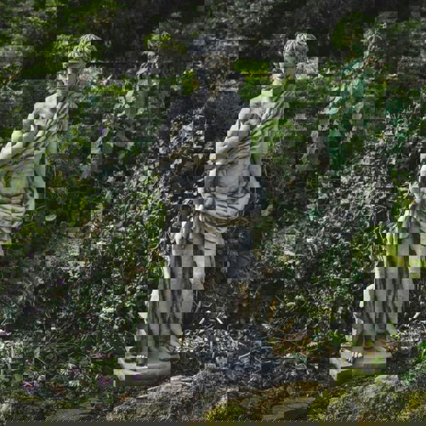 Large Greek style Hunter Male Stone Cast Statue