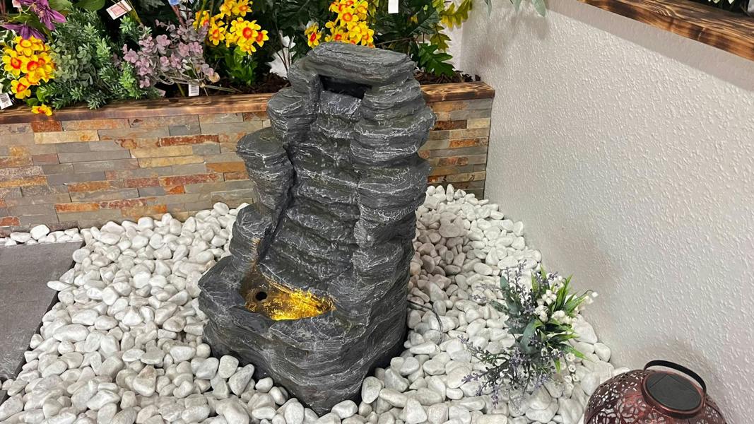 Tranquillity Water Features Mini Rock Cascade Rock Effect Water Feature