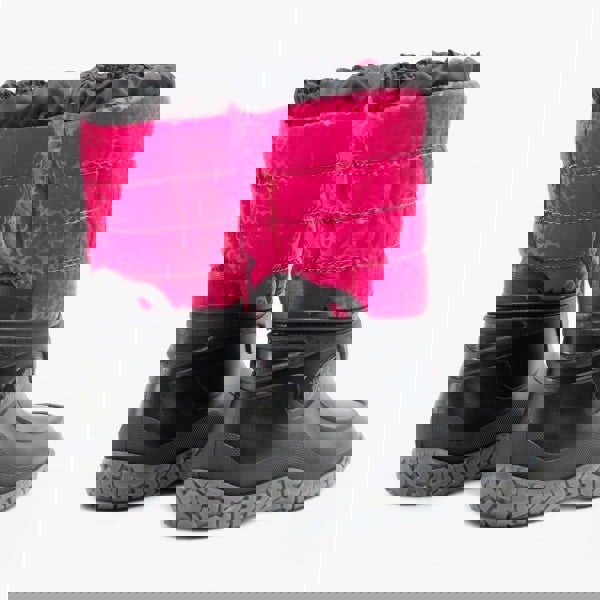 Mud Dogs NORDIC Womens Boots Black/Pink Leopard