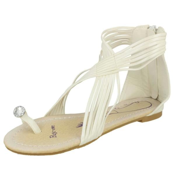 Girls Rojo Vivo Flat Strappy Toeloop Sandal