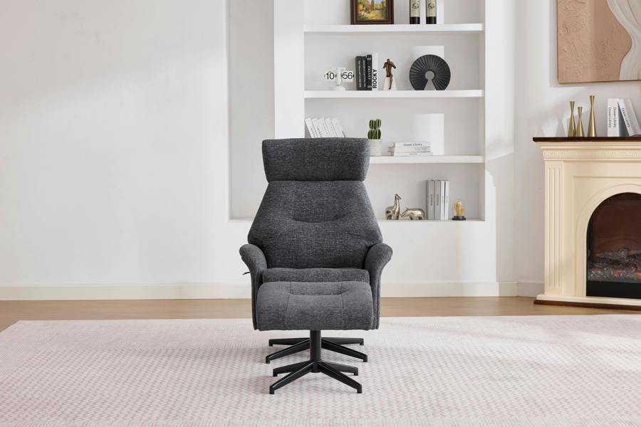 Newbridge Swivel Chair and Footstool