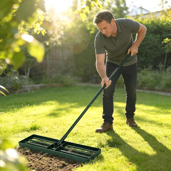 Rolling Lawn Aerator