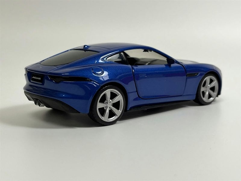 Tayumo Jaguar F Type Blue LHD 1:36 Scale Pull & Go Tayumo 36100031