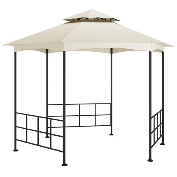 Berkfield Gazebo with Sidewalls 3.1x2.7 m Cream
