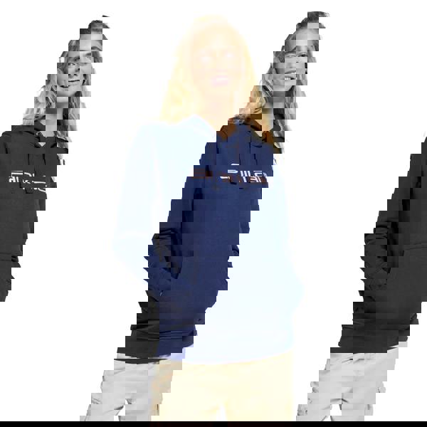 Animal Womens/Ladies Maya Organic Hoodie - Navy - 