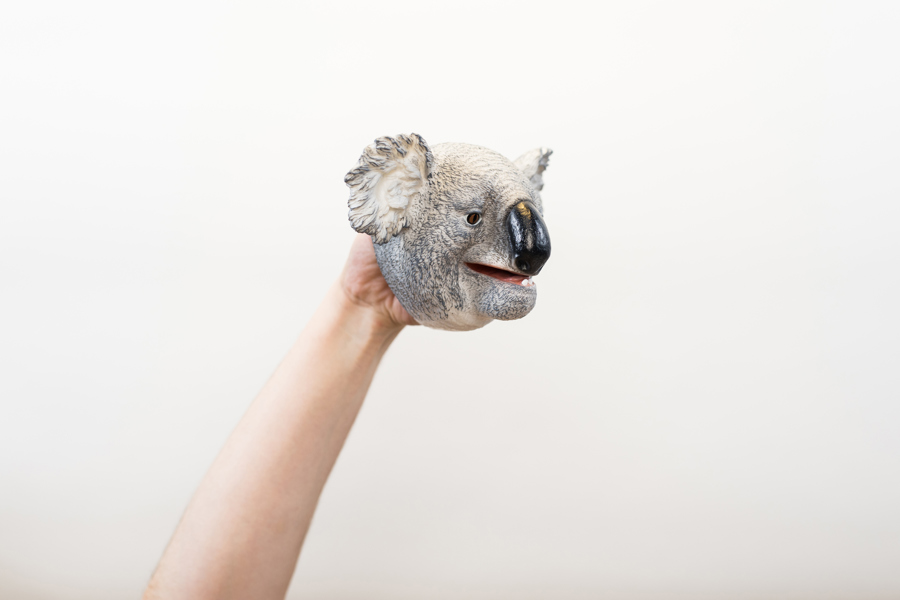 Wildthings Wild Thingz Grey Koala Hand Puppet