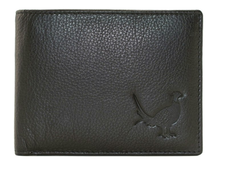 Mala Leather Grayson Leather RFID Bifold Wallet – Pheasant Embossed