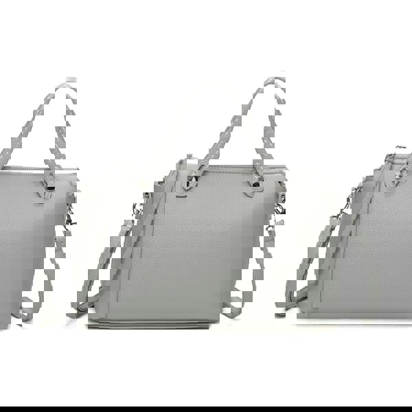 Kitise Elegant Soft Structured Top Handles Crossbody Shoulder Bag