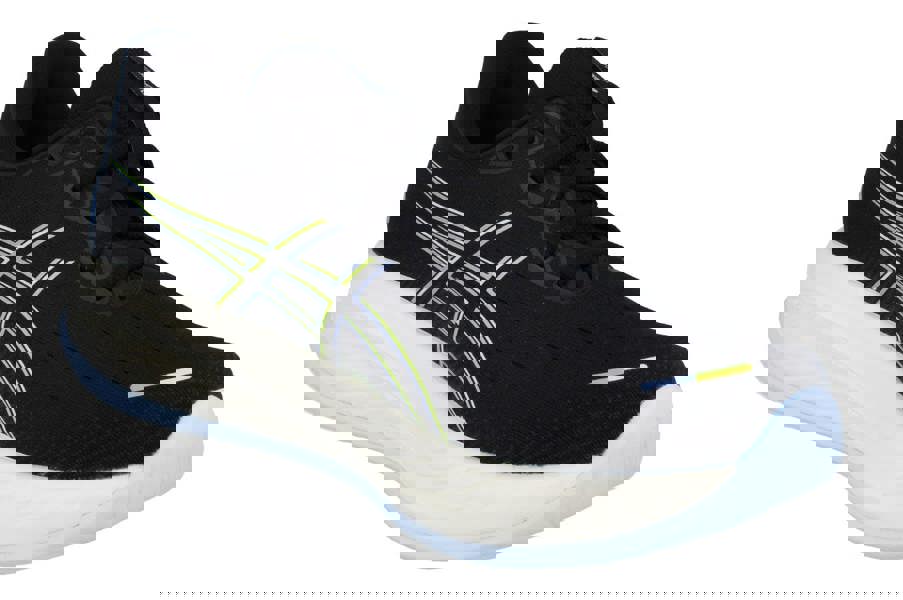 Asics Gel-Cumulus 26 Mens Running Trainers 1011B792 Sneakers Shoes  006 - Black Safety Yellow 006 - Photo 3