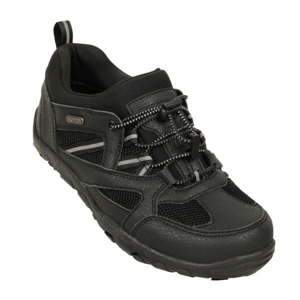 Mountain Warehouse Kids Meander Waterproof Walking Shoes - Black