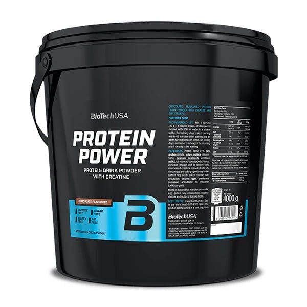 BioTechUSA Protein Power, Chocolate - 4000g
